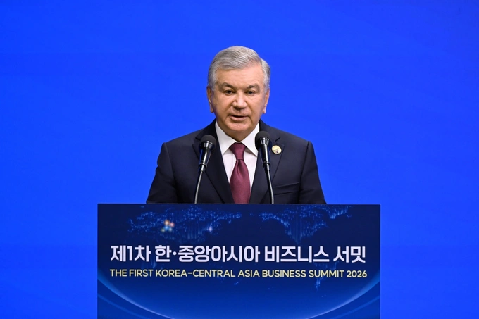 biznes sammit, janubiy koreya, prezident, shavkat mirziyoyev
