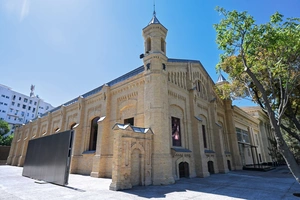 Toshkentda 114 yillik tarixiy binoda Zamonaviy san‘at markazi ochilmoqda. Foto