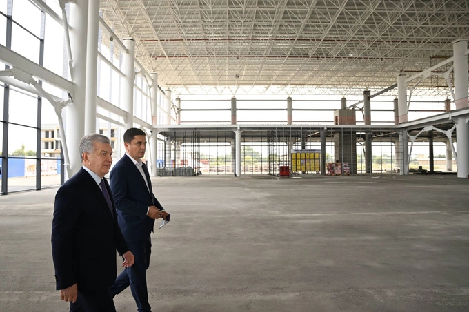 andijon, andijon aeroporti, prezident, shavkat mirziyoyev