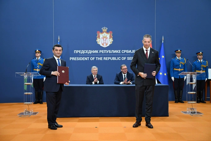 aleksandr vuchich, hujjatlar, prezident, serbiya, shavkat mirziyoyev