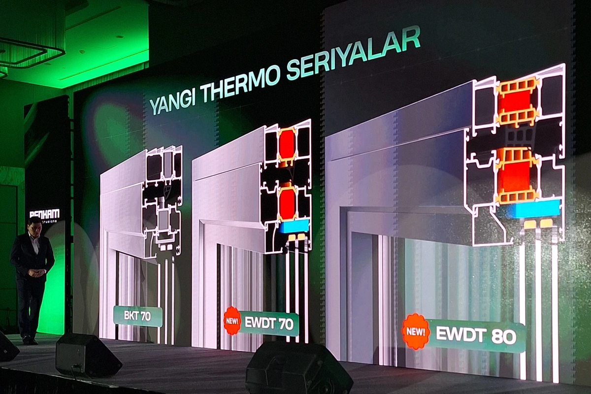 Benkam представил новые алюминиевые системы Thermo 70 и Thermo 80 Family
