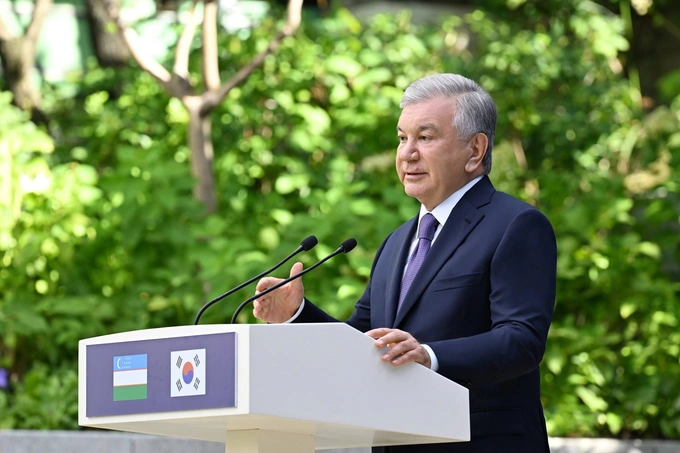 biznes forum, farg'ona, jizzax, kia sonet, prezident, shavkat mirziyoyev