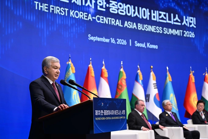 biznes sammit, janubiy koreya, prezident, shavkat mirziyoyev