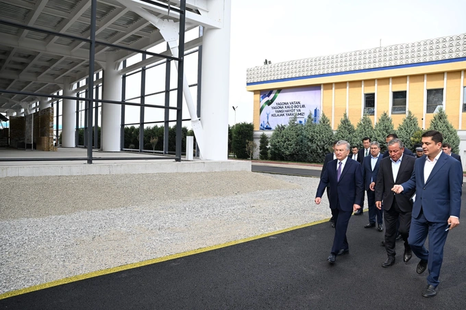 andijon, andijon aeroporti, prezident, shavkat mirziyoyev