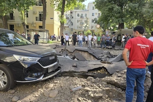 Toshkentdagi Glinka ko‘chasida o‘pirilish yuz berdi, hodisa sabablari o‘rganilmoqda