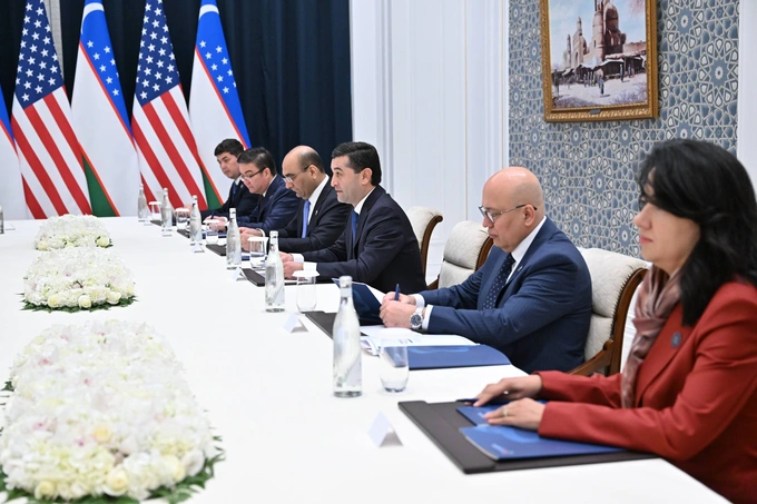 aqsh davlat kotibi, baxtiyor saidov, marko rubio, strategik sheriklik