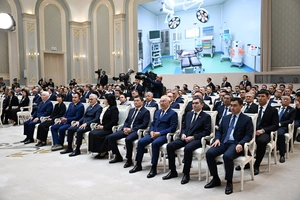 Учредитель Central Asian Medical University Нурилло Мамасодиков получил орден «Мехнат шухрати»