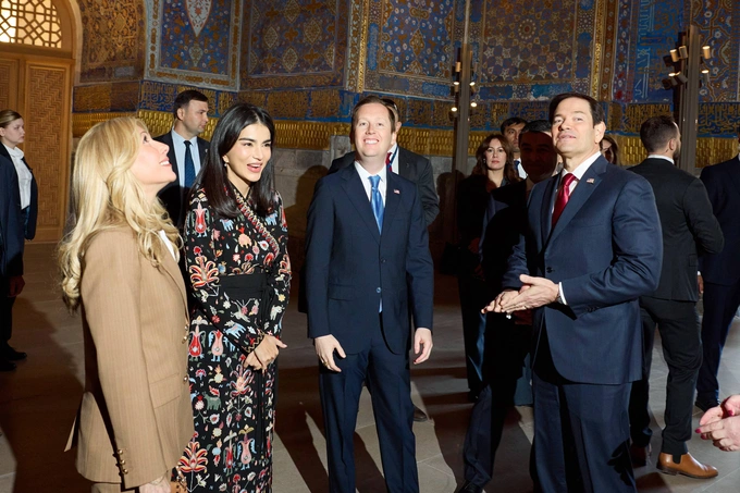 marco rubio, saida mirziyoyeva, samarkand