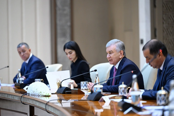 shavkat mirziyoyev, investitsiya, acwa power, cengiz holding, socar, british petroleum, masdar