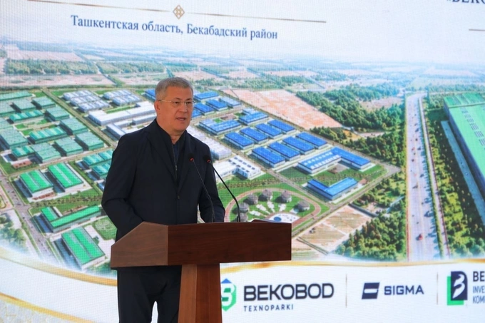 bekobod, boshqirdiston, sanoat texnoparki, texnopark, toshkent viloyati