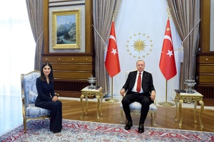 Saida Mirziyoyeva Turkiya prezidenti bilan uchrashdi