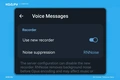 ovozli xabar, telegram