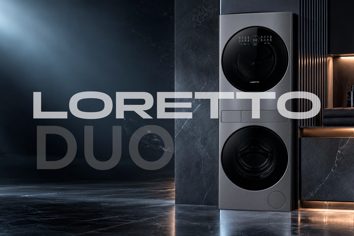 Обзор линейки бытовой техники Loretto: от стирально-сушильной колонны DUO до встраиваемой кухни