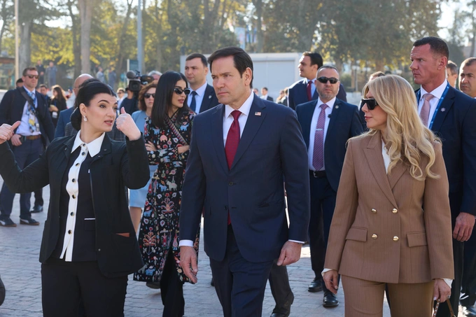 marco rubio, saida mirziyoyeva, samarkand