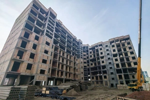 На «Панельном» за долги продается 9-этажный недостроенный дом