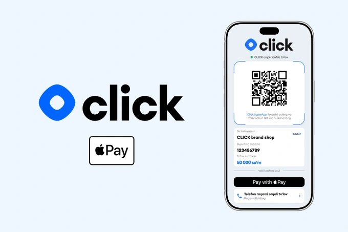 Click Apple Pay’ni yanada yaqinlashtiradi